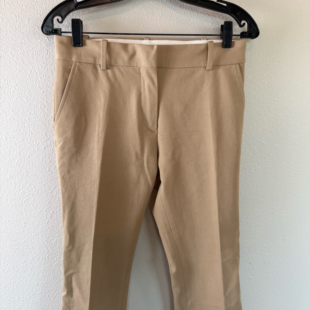 FRAME Le Crop Mini Bootcut Trouser Pant Dark Sand Business Casual Women’s Size 2 - Picture 5 of 13